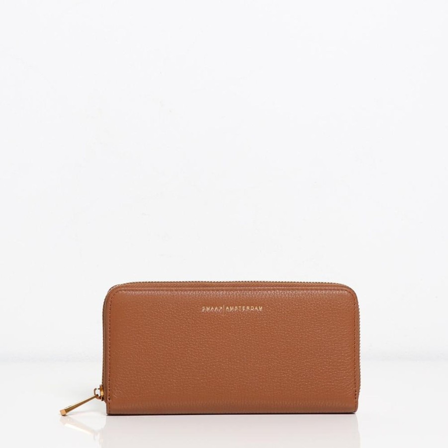 Women Smaak Amsterdam Bags & Purses And Accessories | Smaak Amsterdam Wally Big Purse In Camel