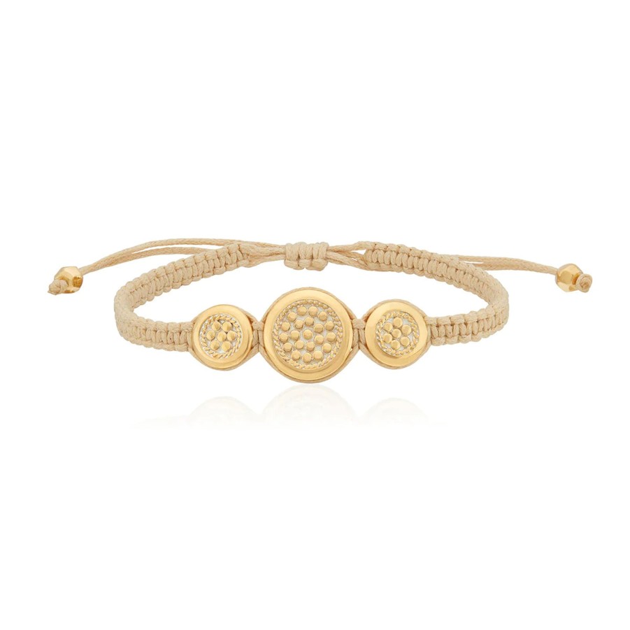 Women Anna Beck Bracelets | Anna Beck Macrame Bracelet Br10119 Gld