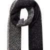 Women Soya Concept Gloves & Hats And Scarves | Soya Concept Myrtle Scarf In Black 51198