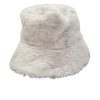 Women Oakwood Gloves & Hats And Scarves | Oakwood Bobland Faux Fur Hat In Light Grey