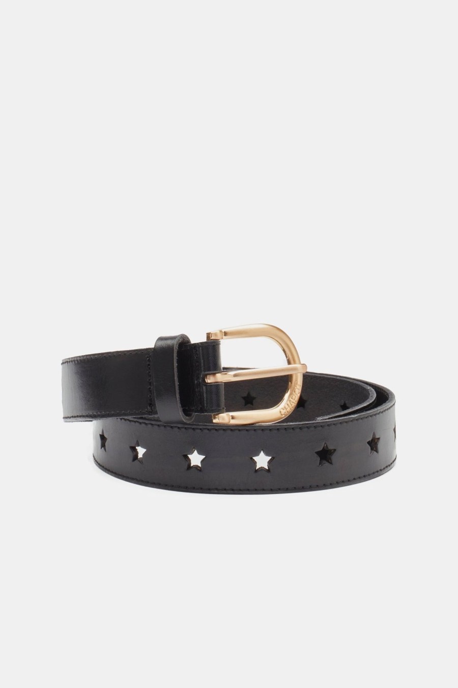 Women Fabienne Chapot Belts | Fabienne Chapot Belt Cut Out Star Black