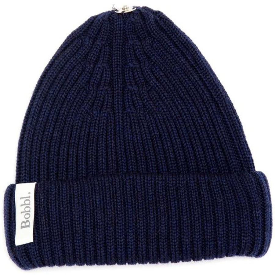 Women Bobbl Gloves & Hats And Scarves | Bobbl Wool Hat In Navy