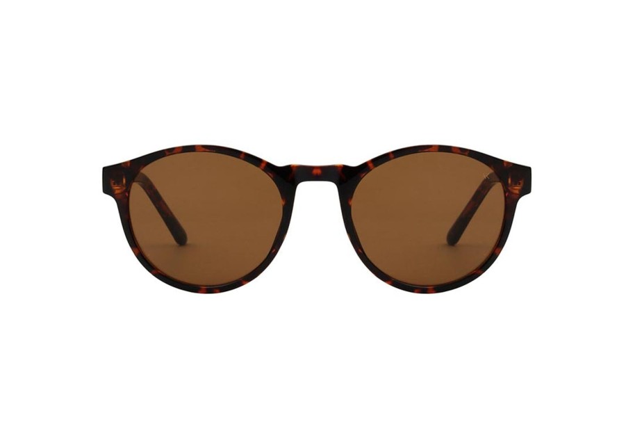 Women A Kjaerbede Sunglasses And Eyewear | A.Kjaerbede Marvin Sunglasses In Demi Tortoise