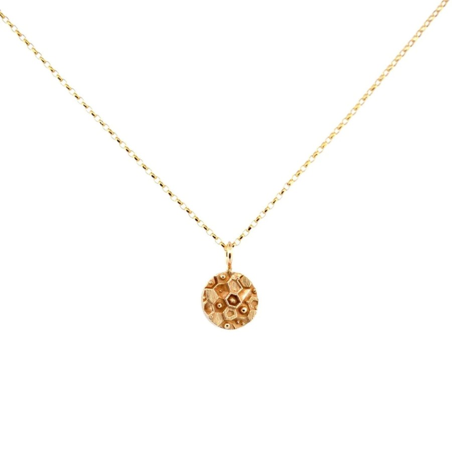 Women Dainty London Necklaces | Dainty London Mini Hemera Necklace In Gold