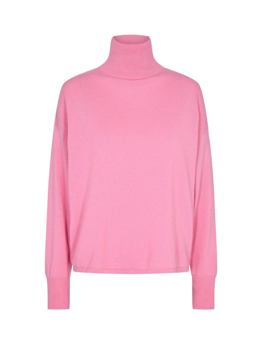 Women Levete Room Knitwear And Sweaters | Levete Room Zophia Jumper In Pink