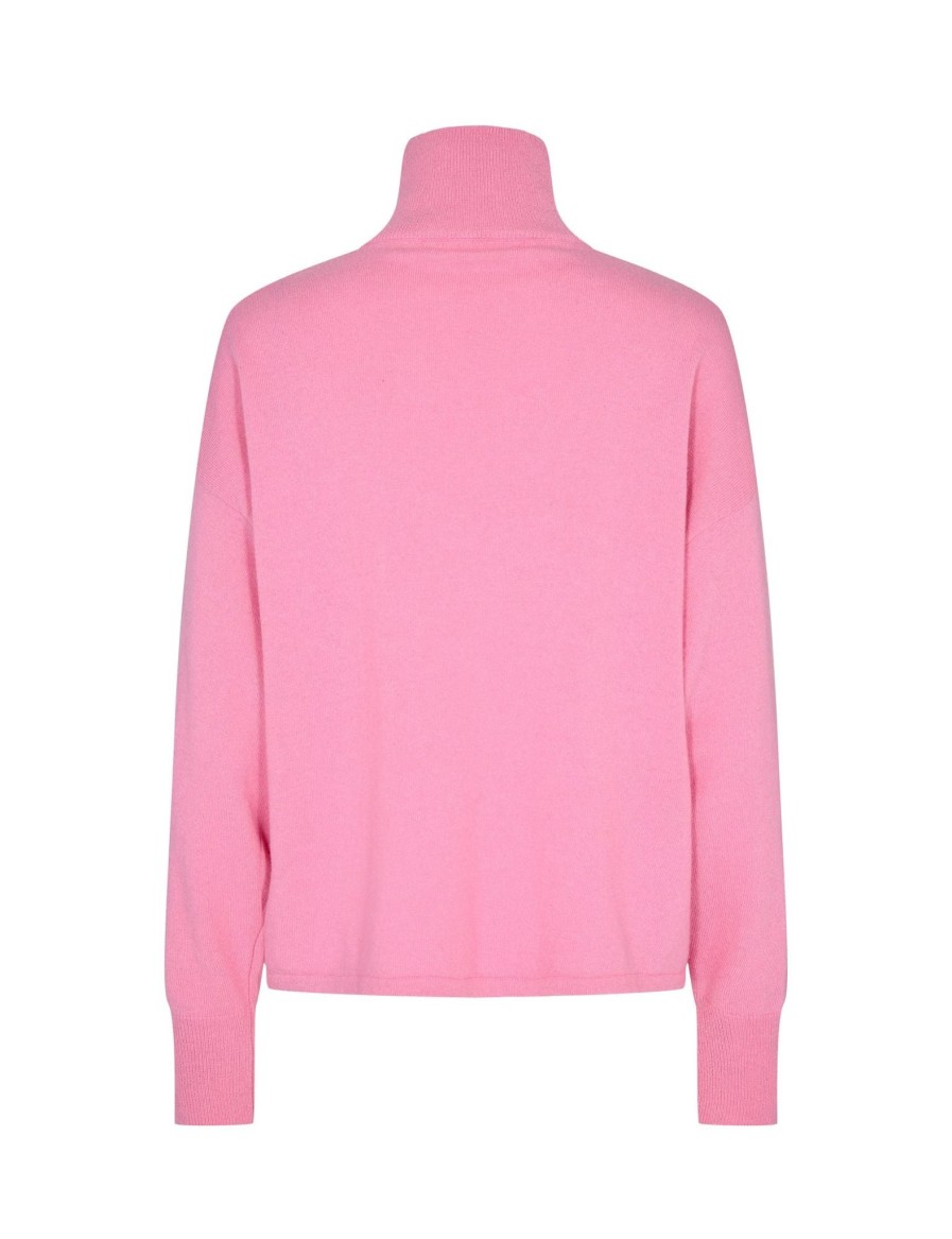 Women Levete Room Knitwear And Sweaters | Levete Room Zophia Jumper In Pink