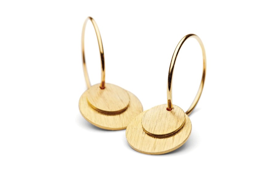 Women Pernille Corydon Earrings | Pernille Corydon Small Coin Earrings In Gold