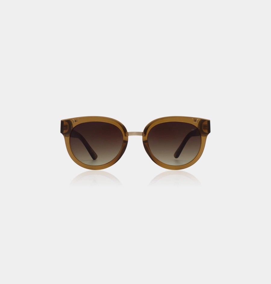 Women A Kjaerbede Sunglasses And Eyewear | A.Kjaerbede Jolie Sunglasses In Smoke Transparent