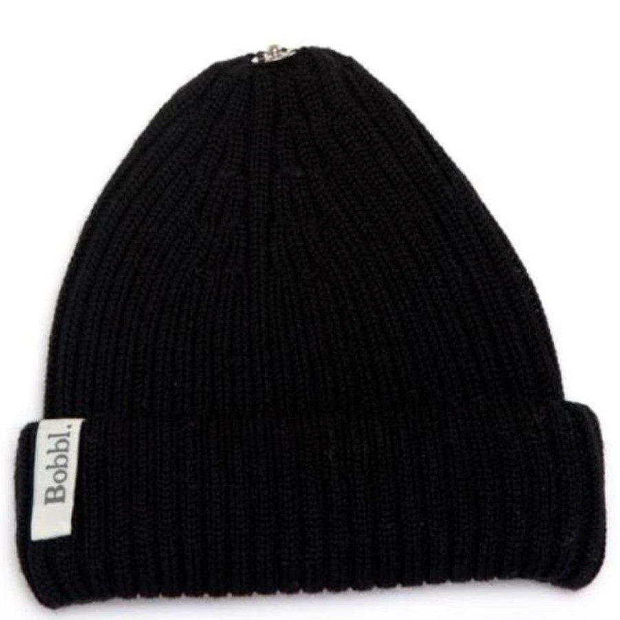 Women Bobbl Gloves & Hats And Scarves | Bobbl Wool Hat In Black