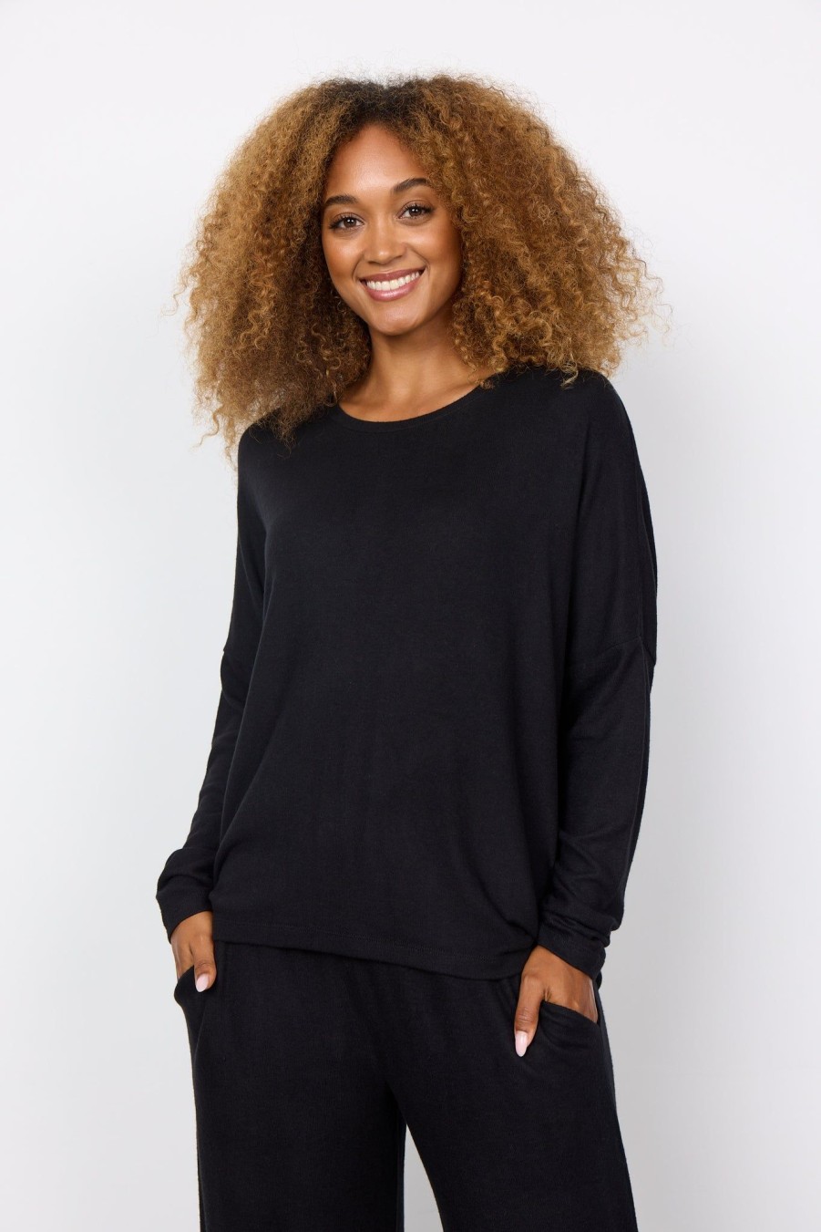 Women Soya Concept Tops | Soya Concept Biara Top In Black 24788