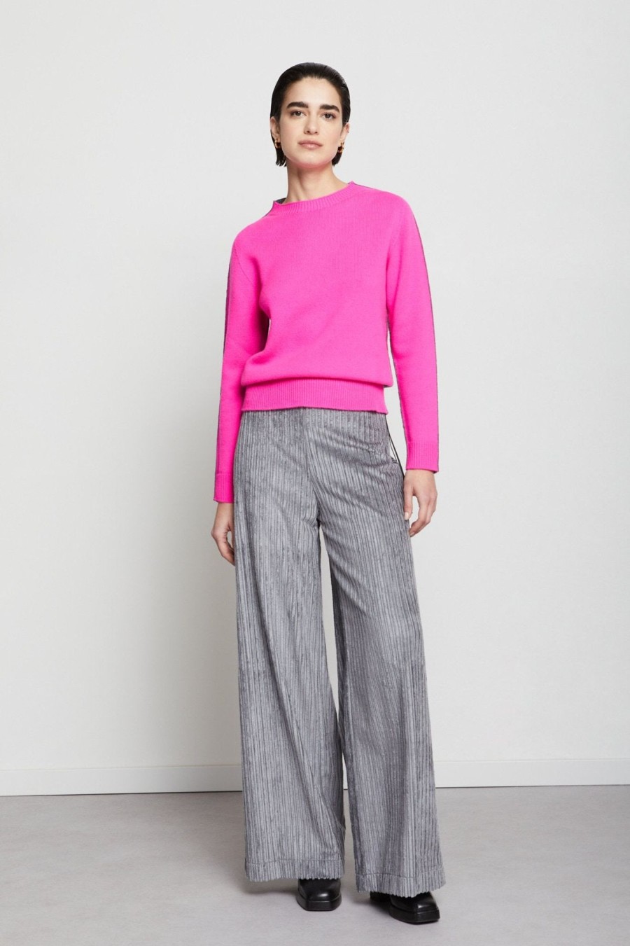 Women Ottod Ame Knitwear And Sweaters | Ottod'Ame Sweater In Fuxia Dk7966