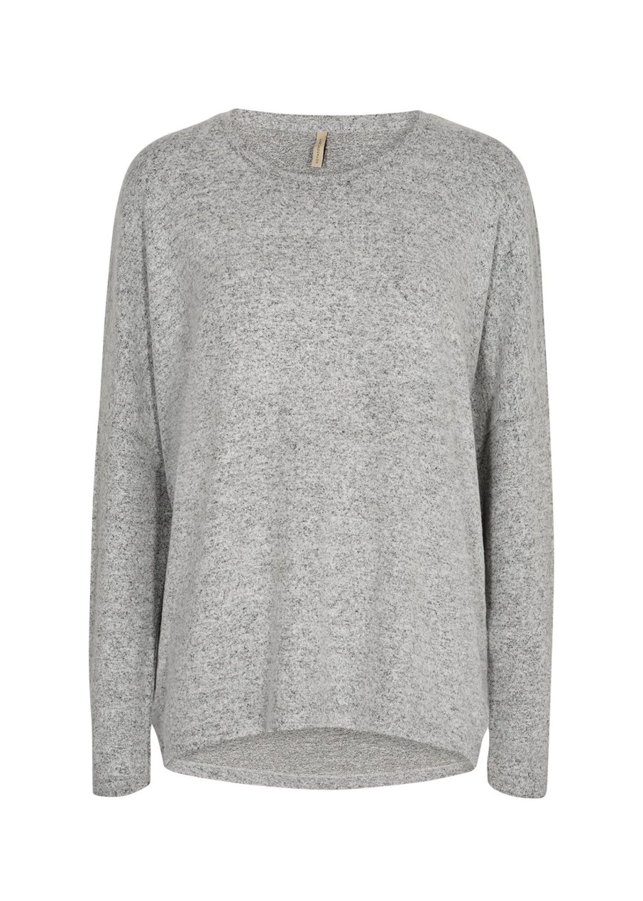 Women Soya concept Knitwear And Sweaters | Soya Concept Biara 1 Top 24788 In Grey