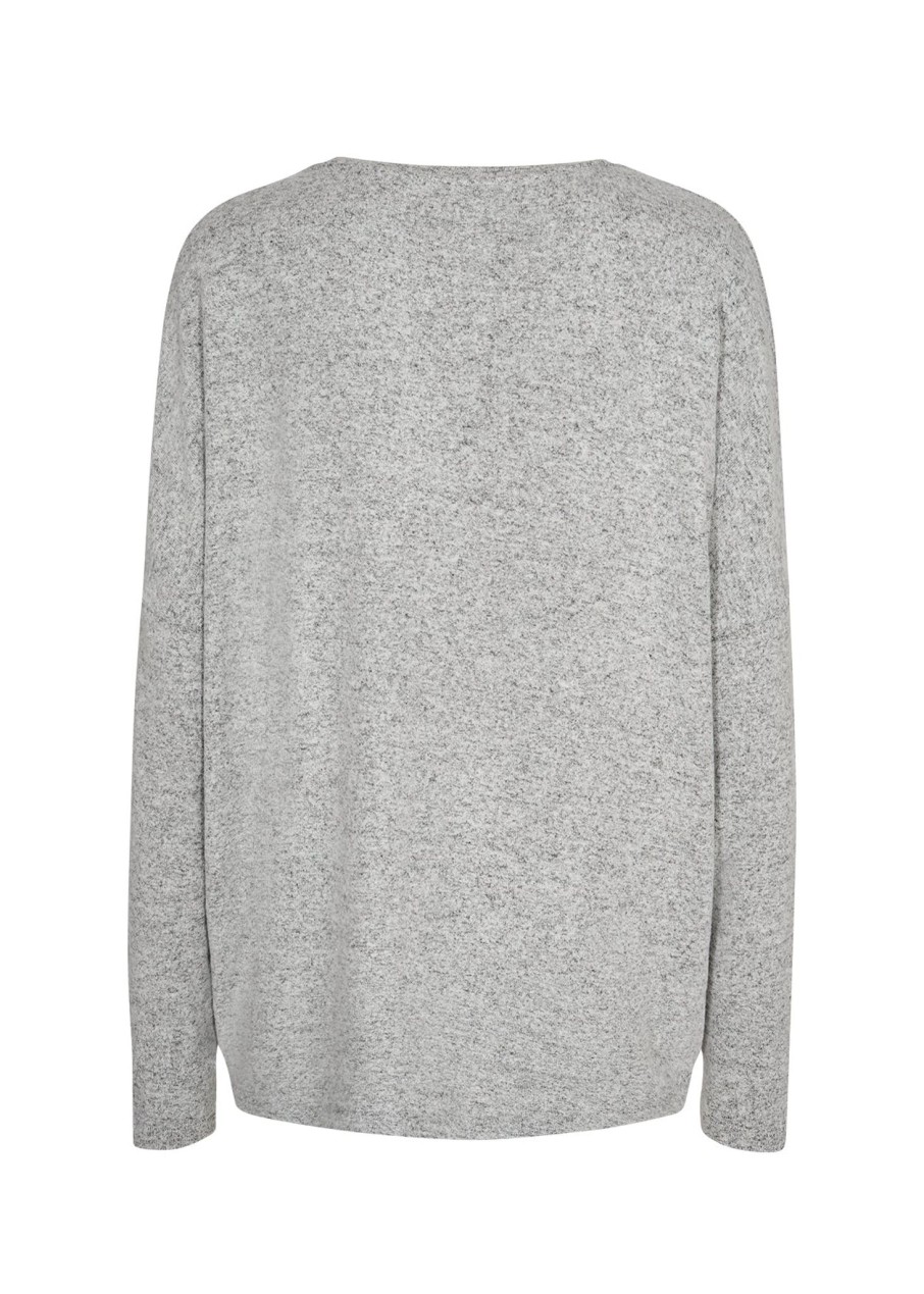 Women Soya concept Knitwear And Sweaters | Soya Concept Biara 1 Top 24788 In Grey