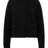 Women Ella & il Coats And Jackets | Ella & Il Evita Merino Jacket In Black