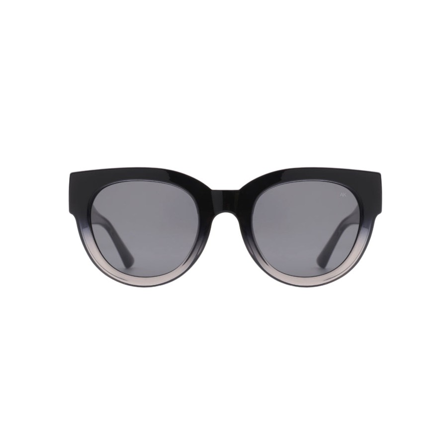 Women A Kjaerbede Sunglasses And Eyewear | A.Kjaerbede Lilly Sunglasses In Black Grey Transparent