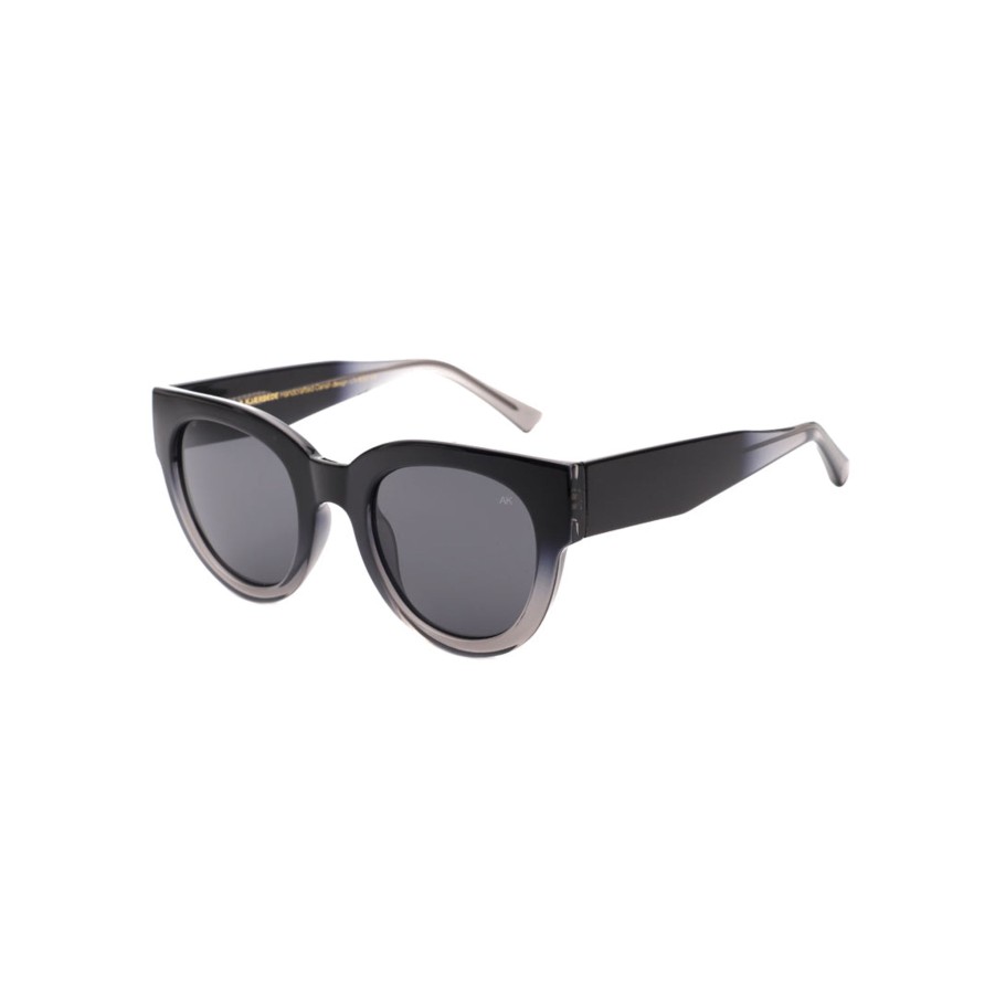 Women A Kjaerbede Sunglasses And Eyewear | A.Kjaerbede Lilly Sunglasses In Black Grey Transparent