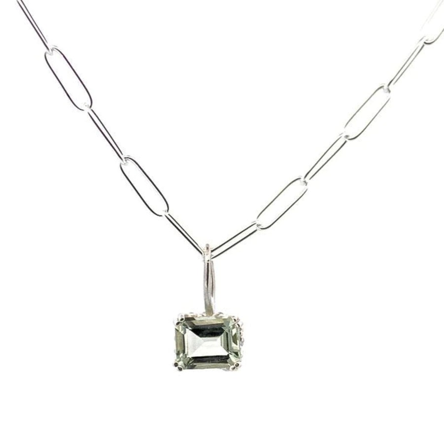 Women Dainty London Necklaces | Dainty London Large Giselle In Silver