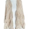 Women BE-Y-E Knitwear And Sweaters | Be-Y-E Cardigan In Ivory