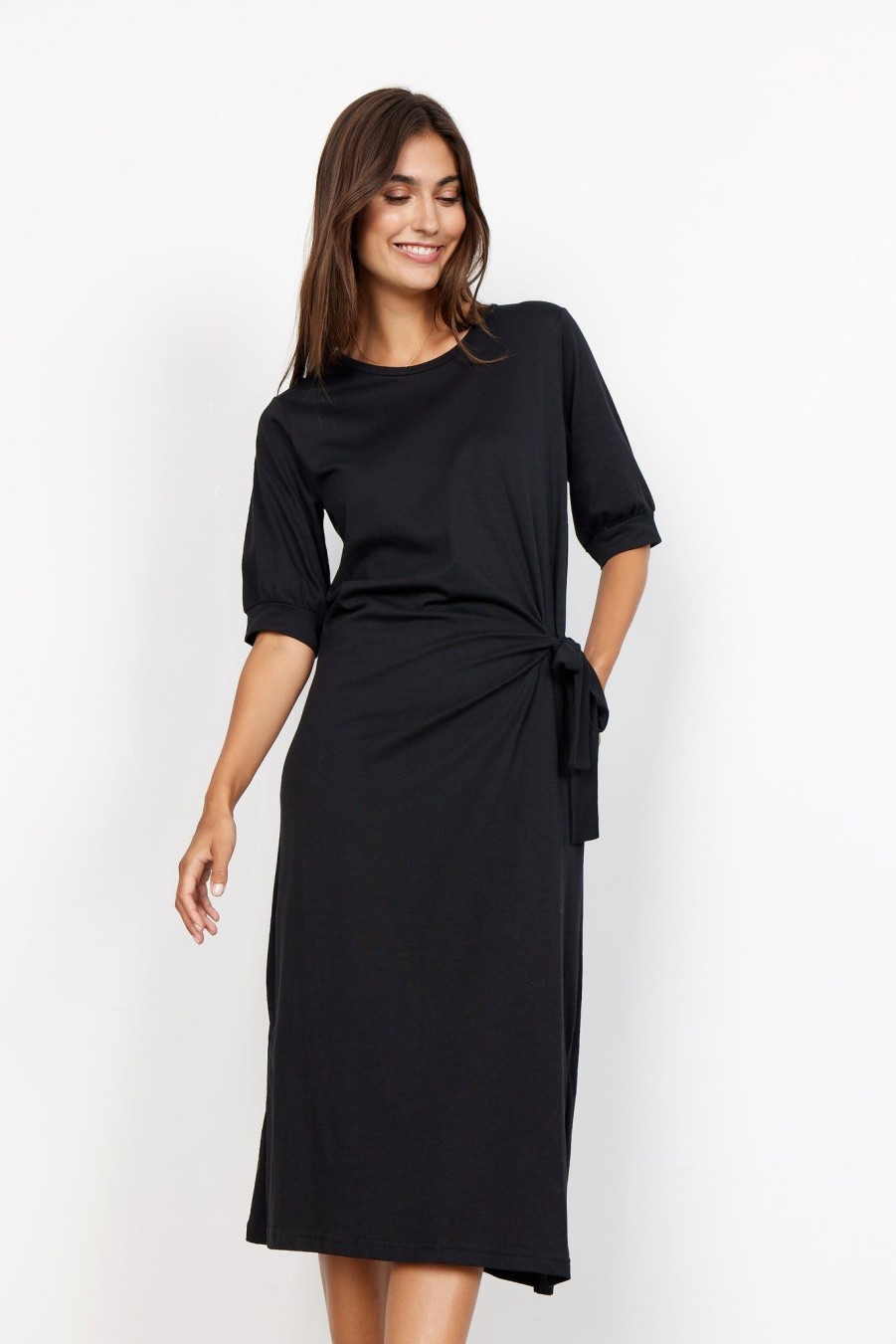 Women Soya Concept Dresses | Soya Concept Derby 16 Dress In Black 26154