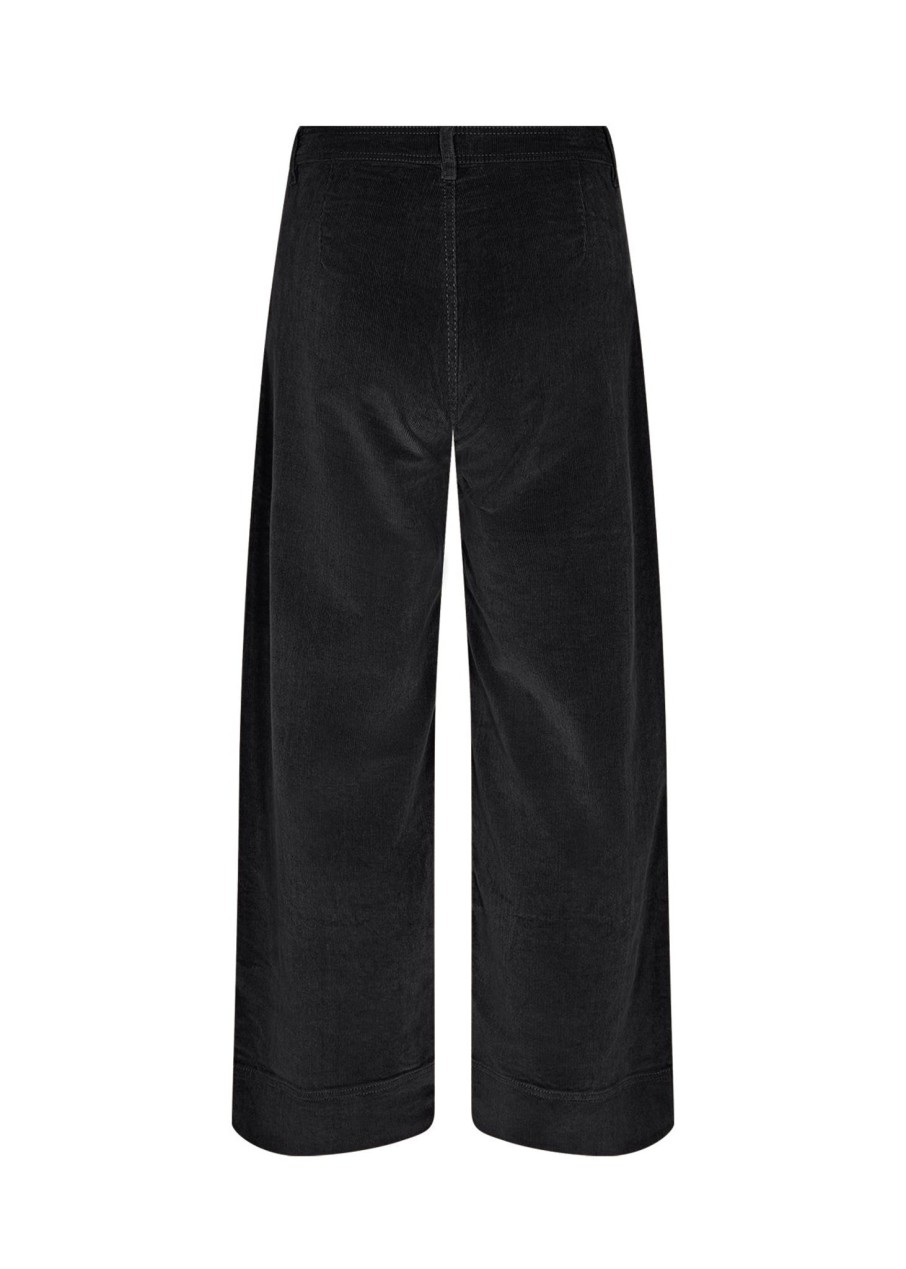 Women Soya Concept Trousers & Skirts And Shorts | Soya Concept Tari Trousers In Black 40317