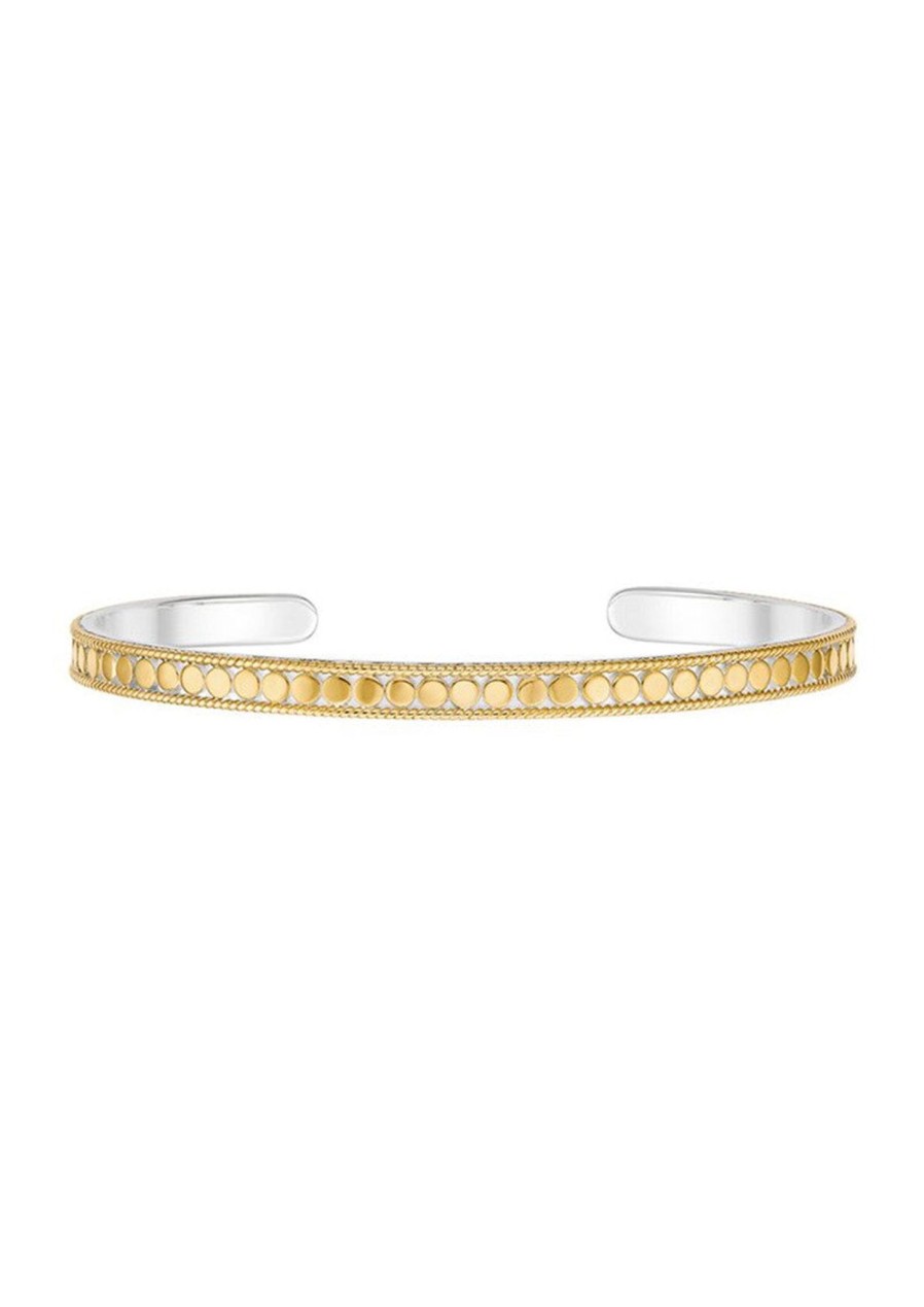 Women Anna Beck Bracelets | Anna Beck Classic Stacking Cuff Bracelet In Gold 0200