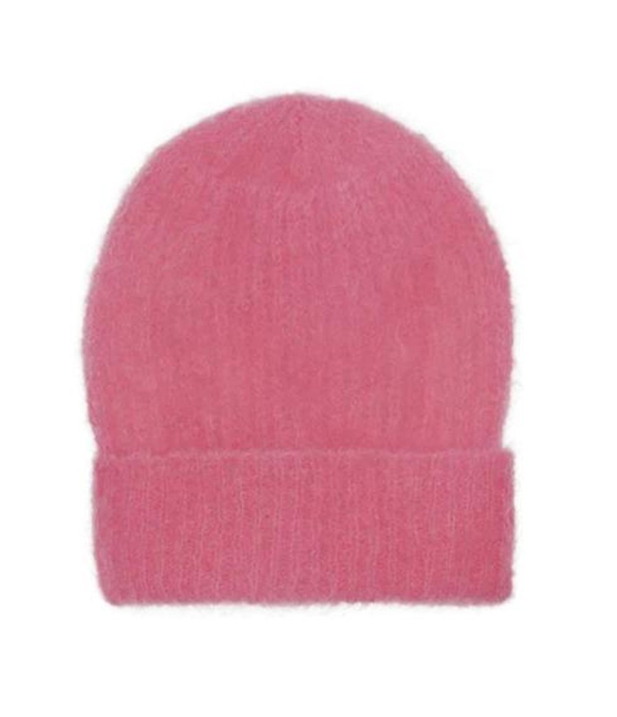 Women American Dreams Gloves & Hats And Scarves | American Dreams Mila Beanie Hat In Pink