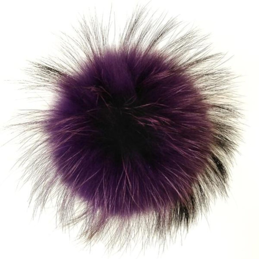 Women Bobbl Gloves & Hats And Scarves | Bobbl Pom Pom In Purple