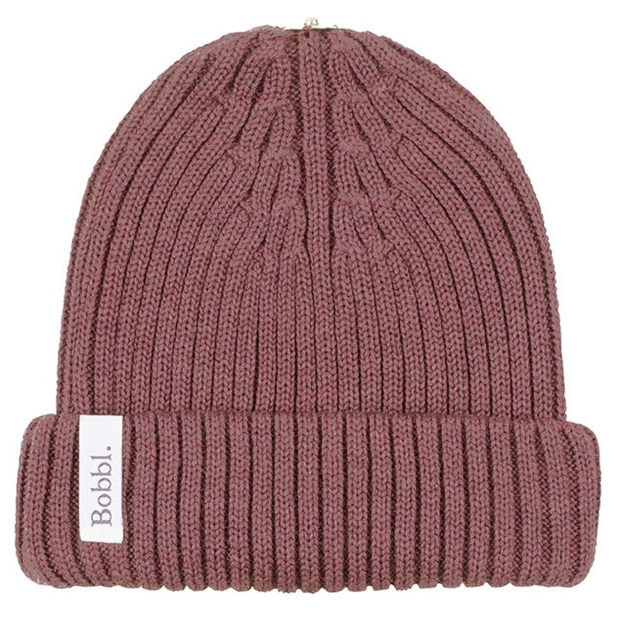 Women Bobbl Gloves & Hats And Scarves | Bobbl Wool Hat In Dusk Pink