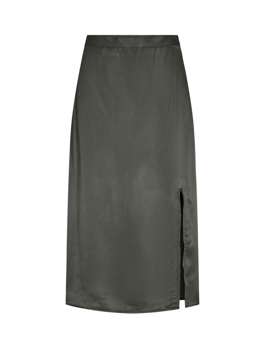 Women Levete room Trousers & Skirts And Shorts | Levete Room Amira Satin Skirt 300998