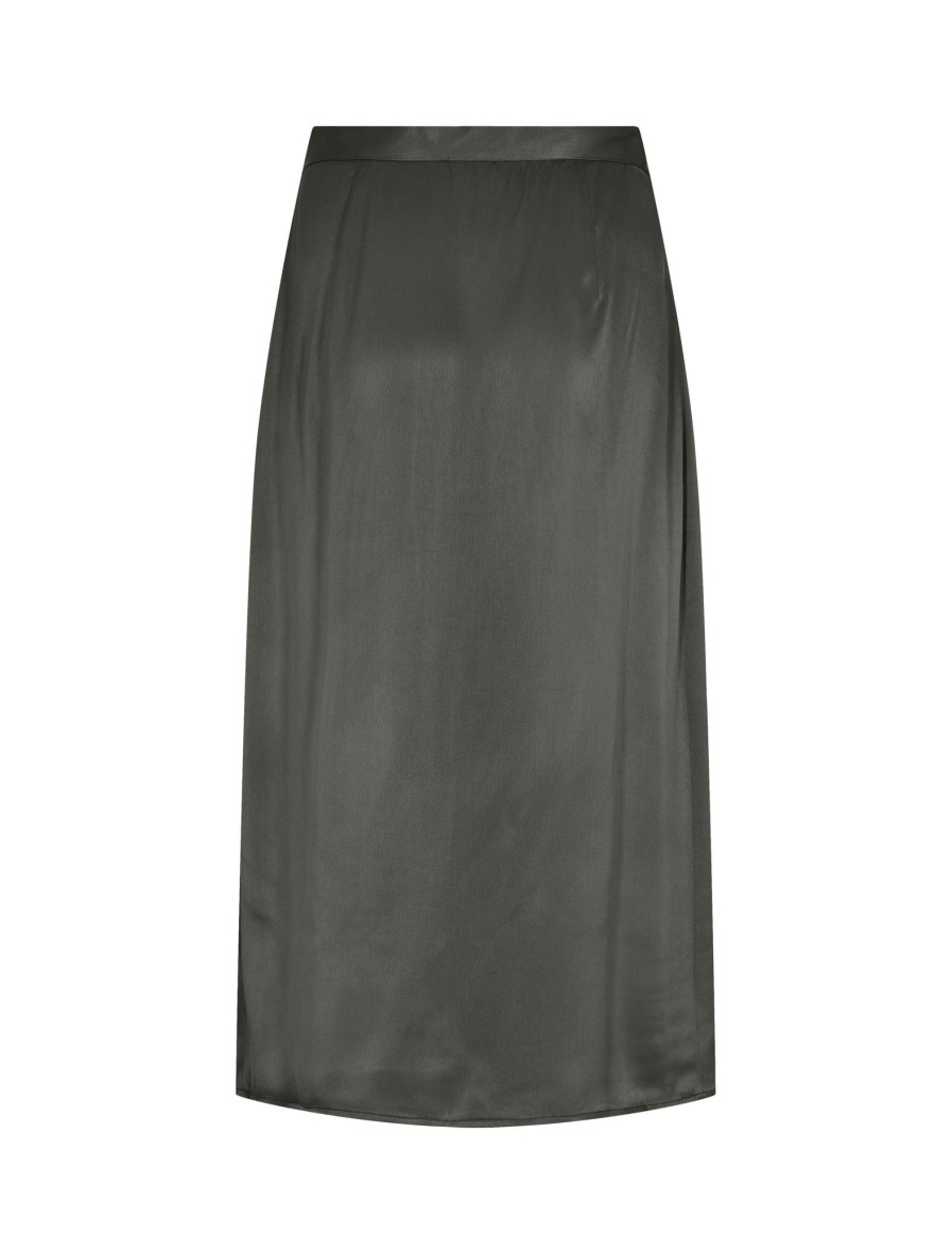 Women Levete room Trousers & Skirts And Shorts | Levete Room Amira Satin Skirt 300998