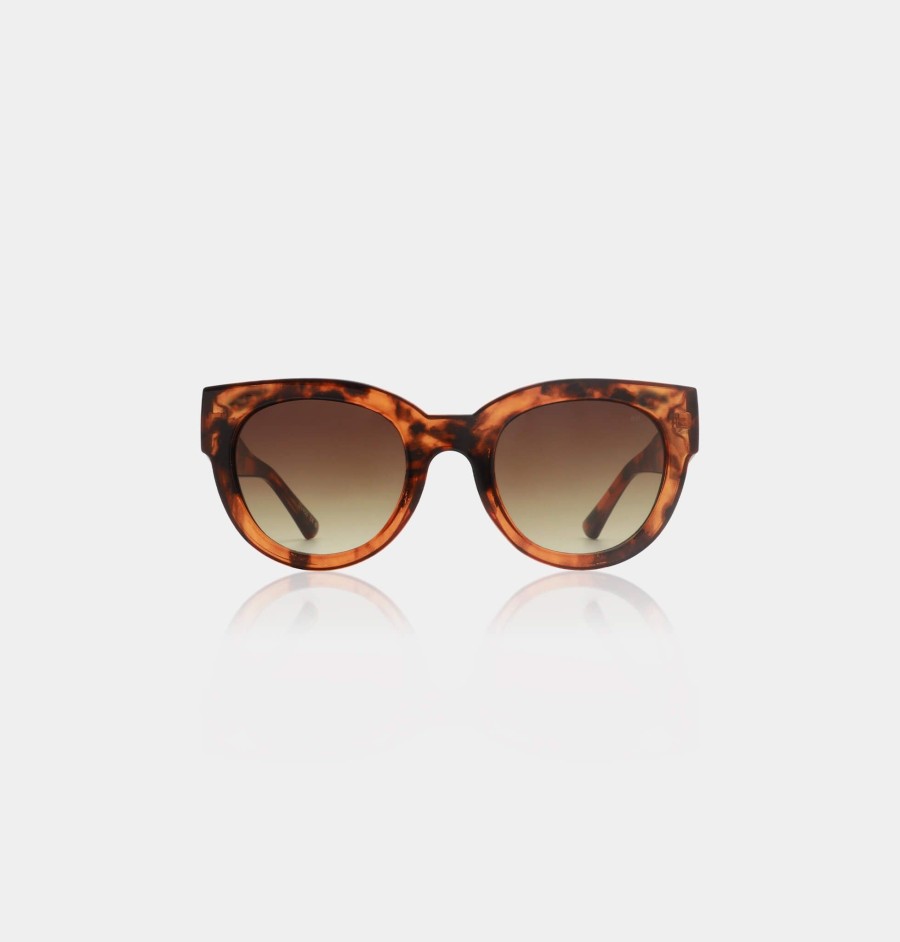 Women A Kjaerbede Sunglasses And Eyewear | A.Kjaerbede Lilly Sunglasses In Havana