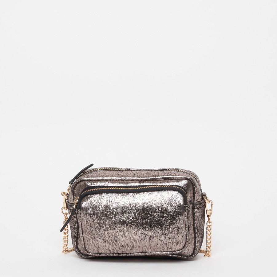 Women Petite Mendigote Bags & Purses And Accessories | Petite Mendigote Stone Bag In Foil Argent