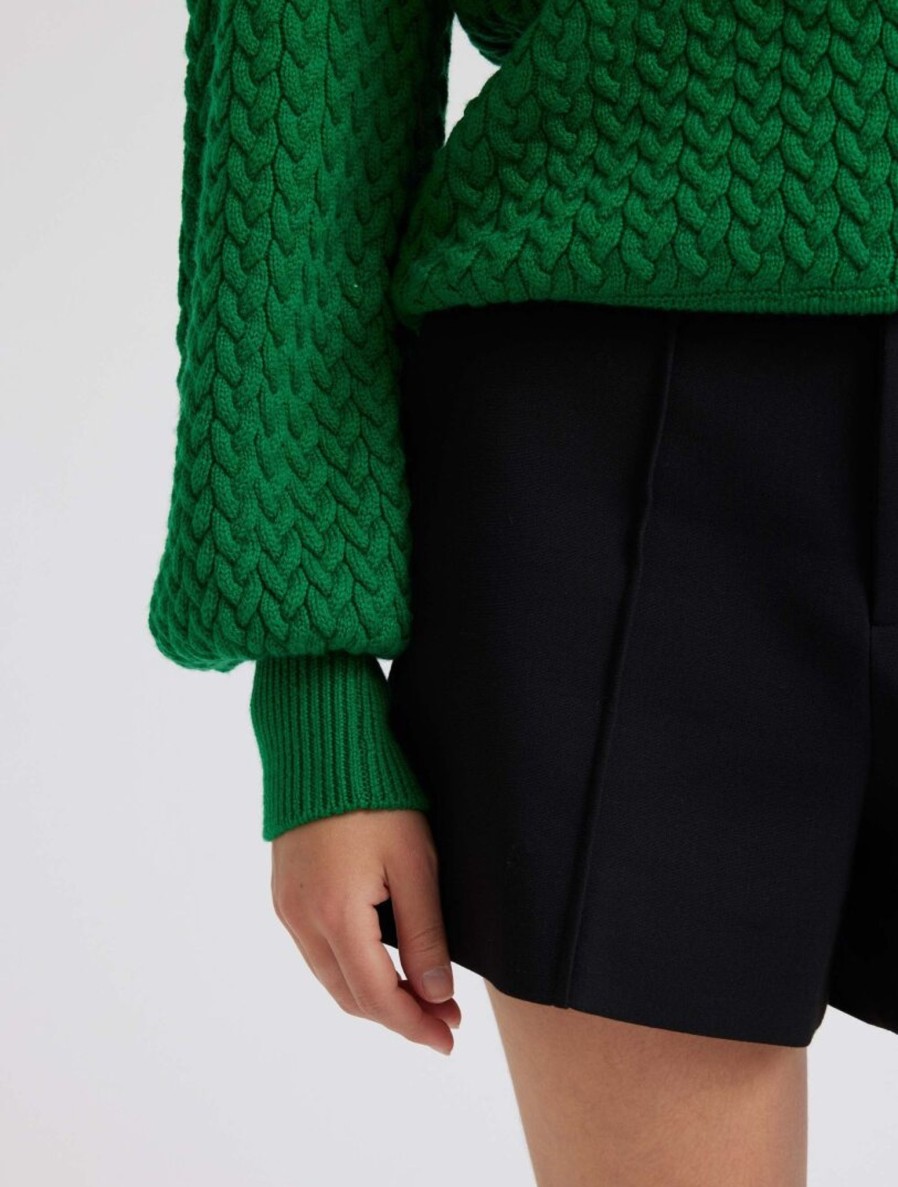 Women Idano Knitwear And Sweaters | Idano Mailys Jumper In Green