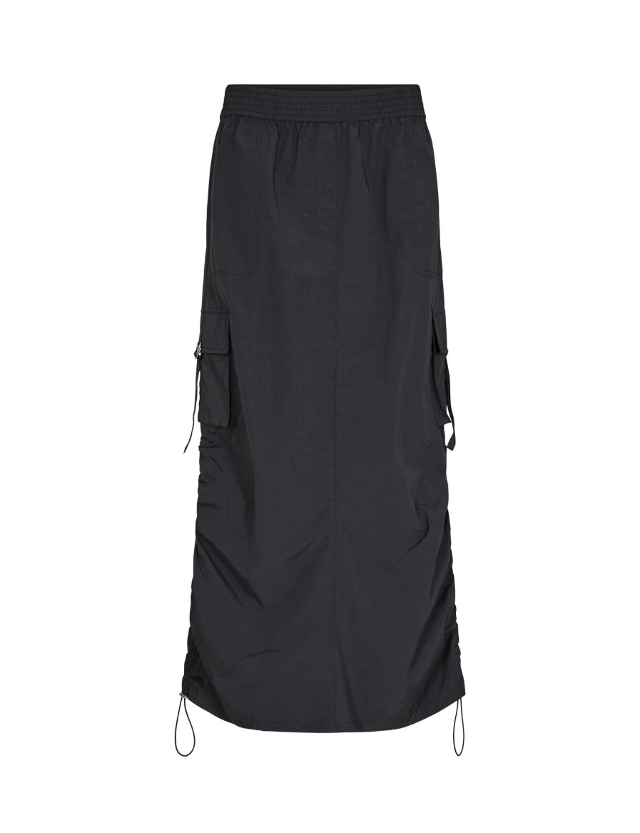 Women Levete room Trousers & Skirts And Shorts | Levete Room Dallas Skirt In Black 301037