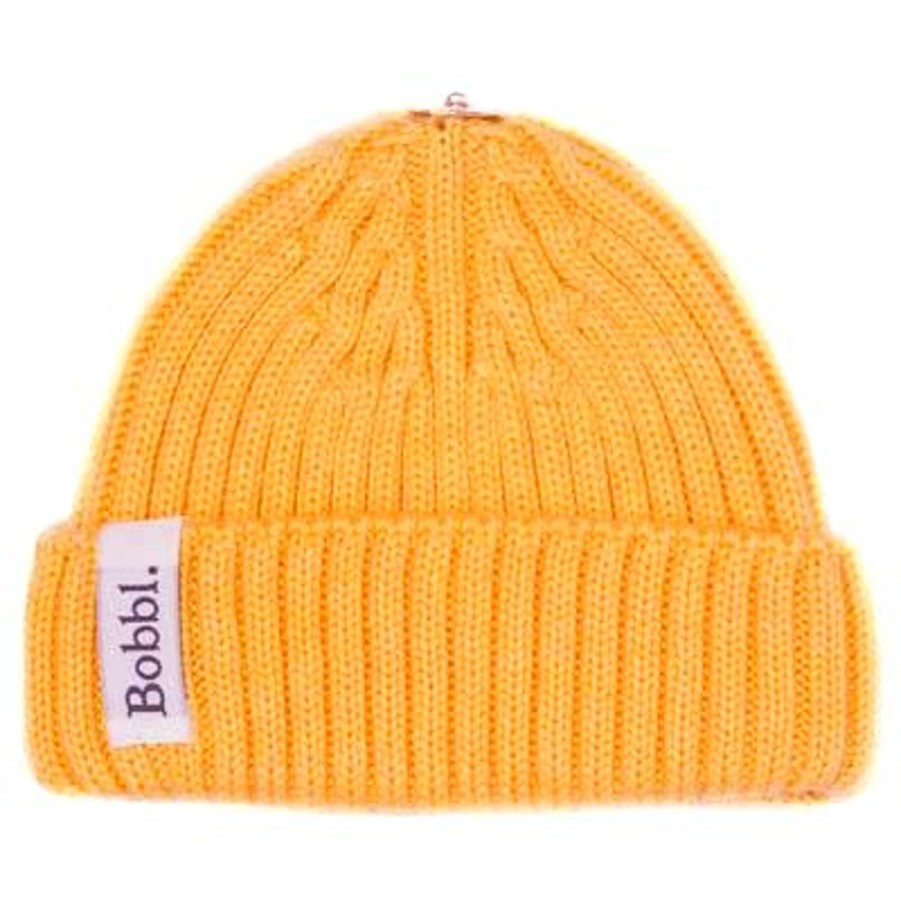 Women Bobbl Gloves & Hats And Scarves | Bobbl Wool Hat In Yellow