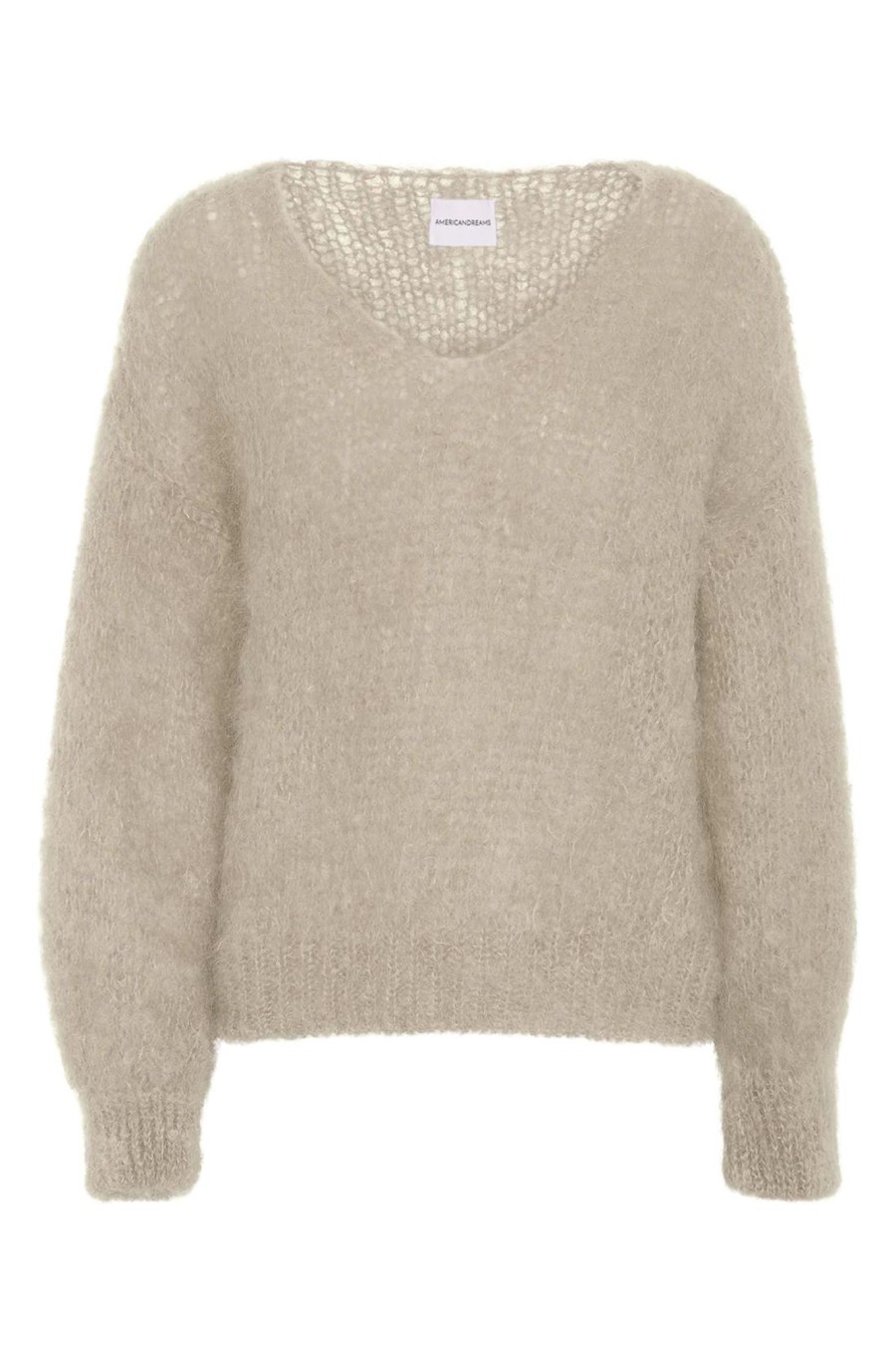 Women American Dreams Knitwear And Sweaters | American Dreams Milana Sweater In Beige