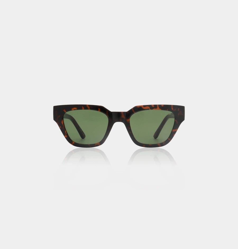 Women A Kjaerbede Sunglasses And Eyewear | A.Kjaerbede Kaws In Demi Tortoise