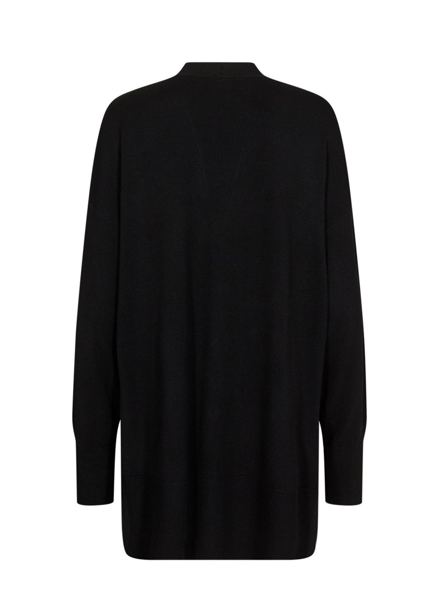 Women Soya concept Knitwear And Sweaters | Soya Concept Dollie Cardigan In Black 33422