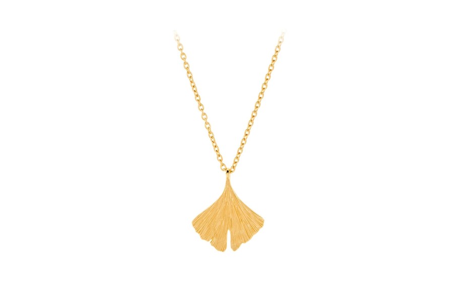 Women Pernille Corydon Necklaces | Pernille Corydon Biloba Necklace In Gold