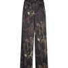 Women Mos Mosh Trousers & Skirts And Shorts | Mos Mosh Jules Marble Pant In Black