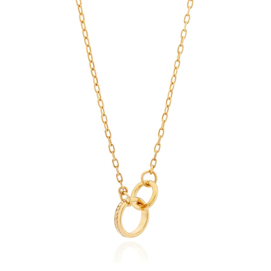 Women Anna Beck Necklaces | Anna Beck Intertwined Circle Necklace Nk10487