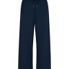 Women Soya Concept Trousers & Skirts And Shorts | Soya Concept Banu Trouser In Navy 25328