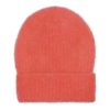 Women American Dreams Gloves & Hats And Scarves | American Dreams Mila Beanie Hat In Coral