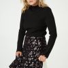 Women Fabienne Chapot Trousers & Skirts And Shorts | Fabienne Chapot Lydia Indi Skirt In Black And Silver