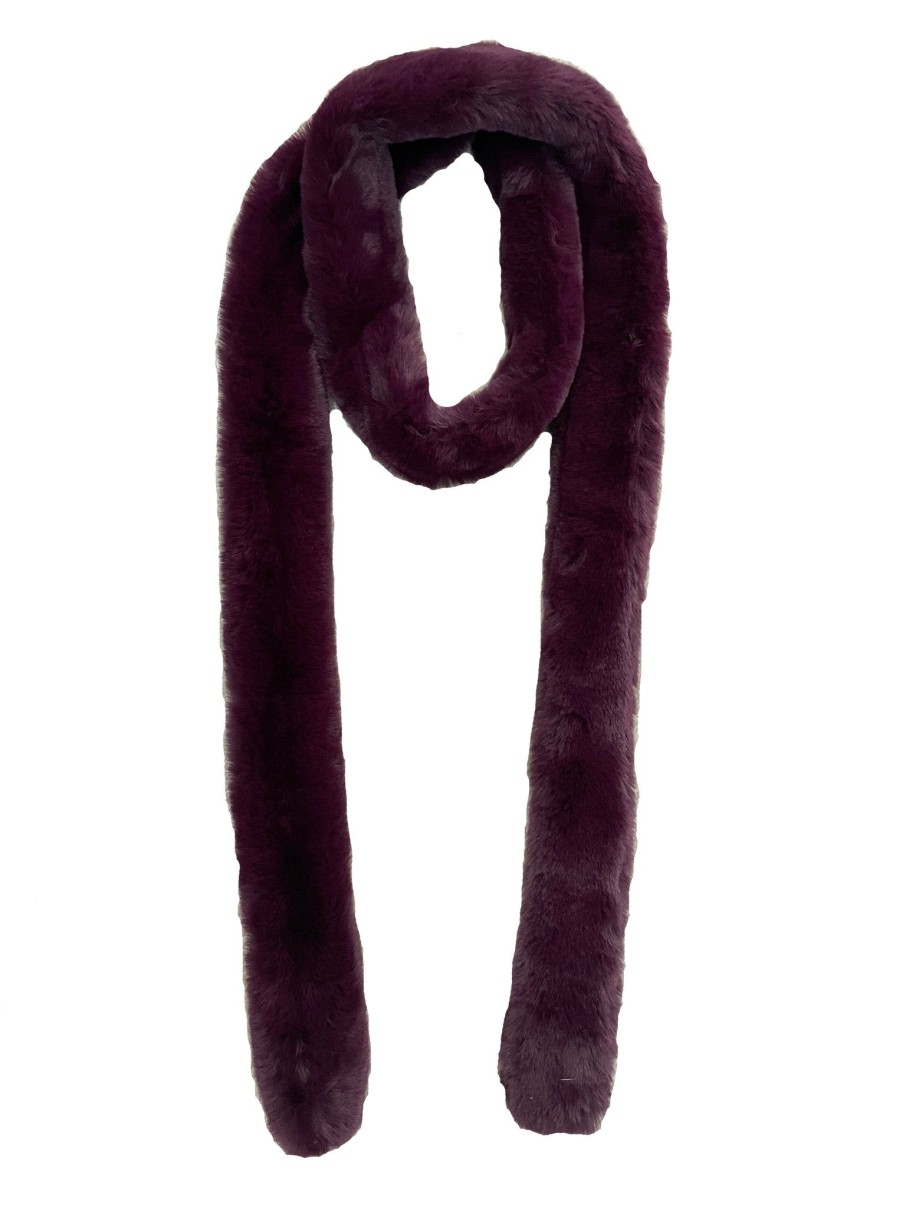 Women Nooki Gloves & Hats And Scarves | Nooki Pasha Scarf In Plum