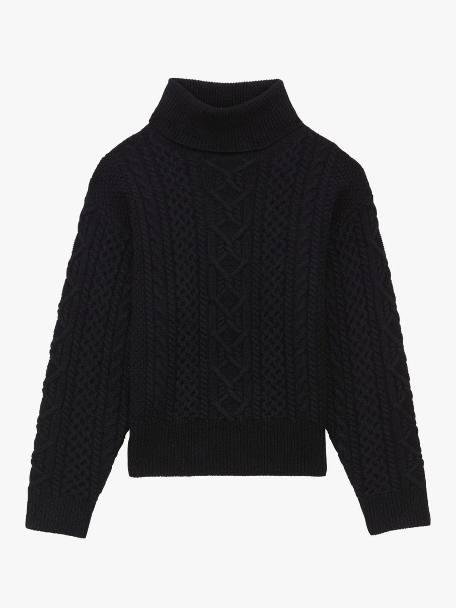 Women Petite Mendigote Knitwear And Sweaters | Petite Mendigote Mylene Jumper In Navy