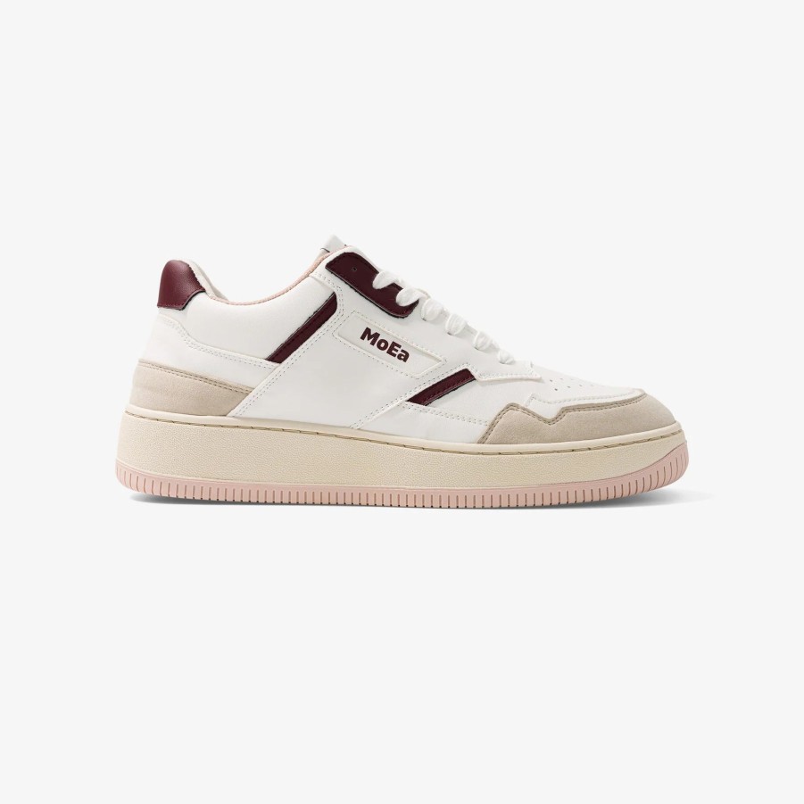 Women MoEa | Moea Gen 1 Trainers Grapes White & Wine