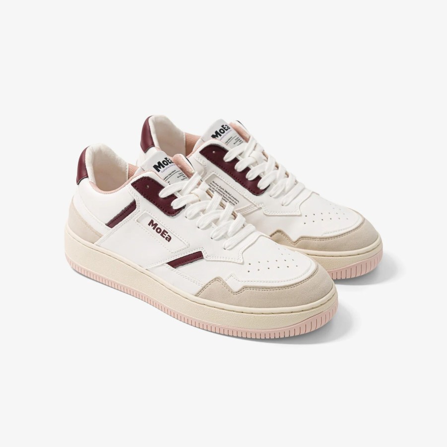 Women MoEa | Moea Gen 1 Trainers Grapes White & Wine