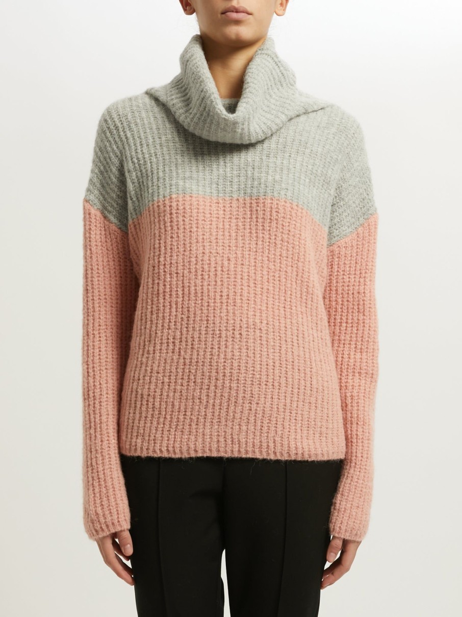 Women Penny Black Knitwear And Sweaters | Penny Black Jumper In Blush And Grey 23641122P