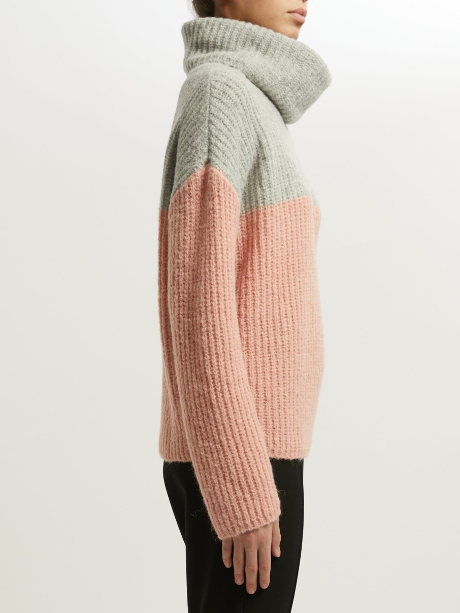 Women Penny Black Knitwear And Sweaters | Penny Black Jumper In Blush And Grey 23641122P